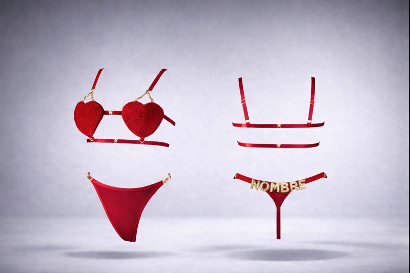 CUSTOM LINGERIE HEART