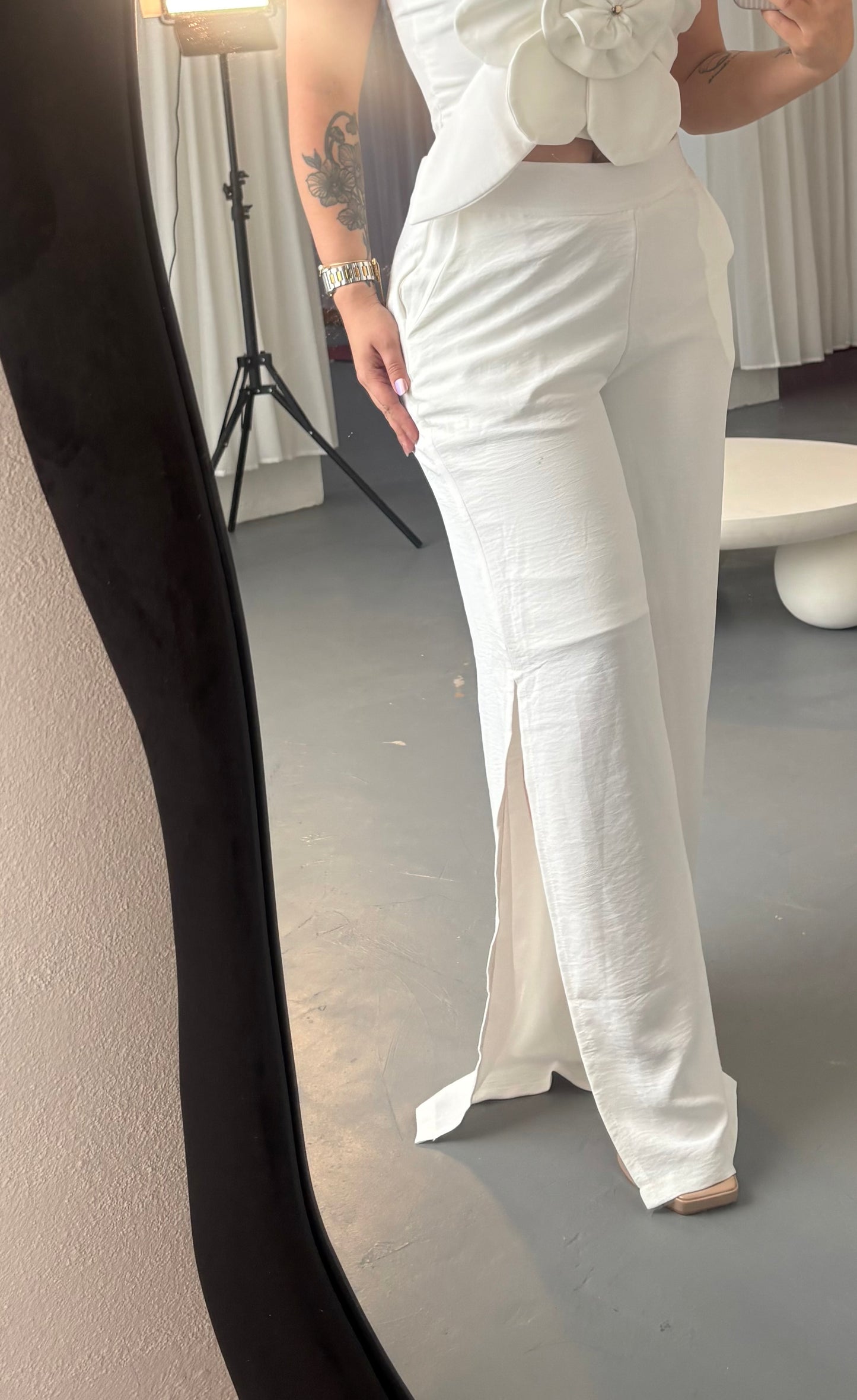 LUXE SLIT PALAZZO