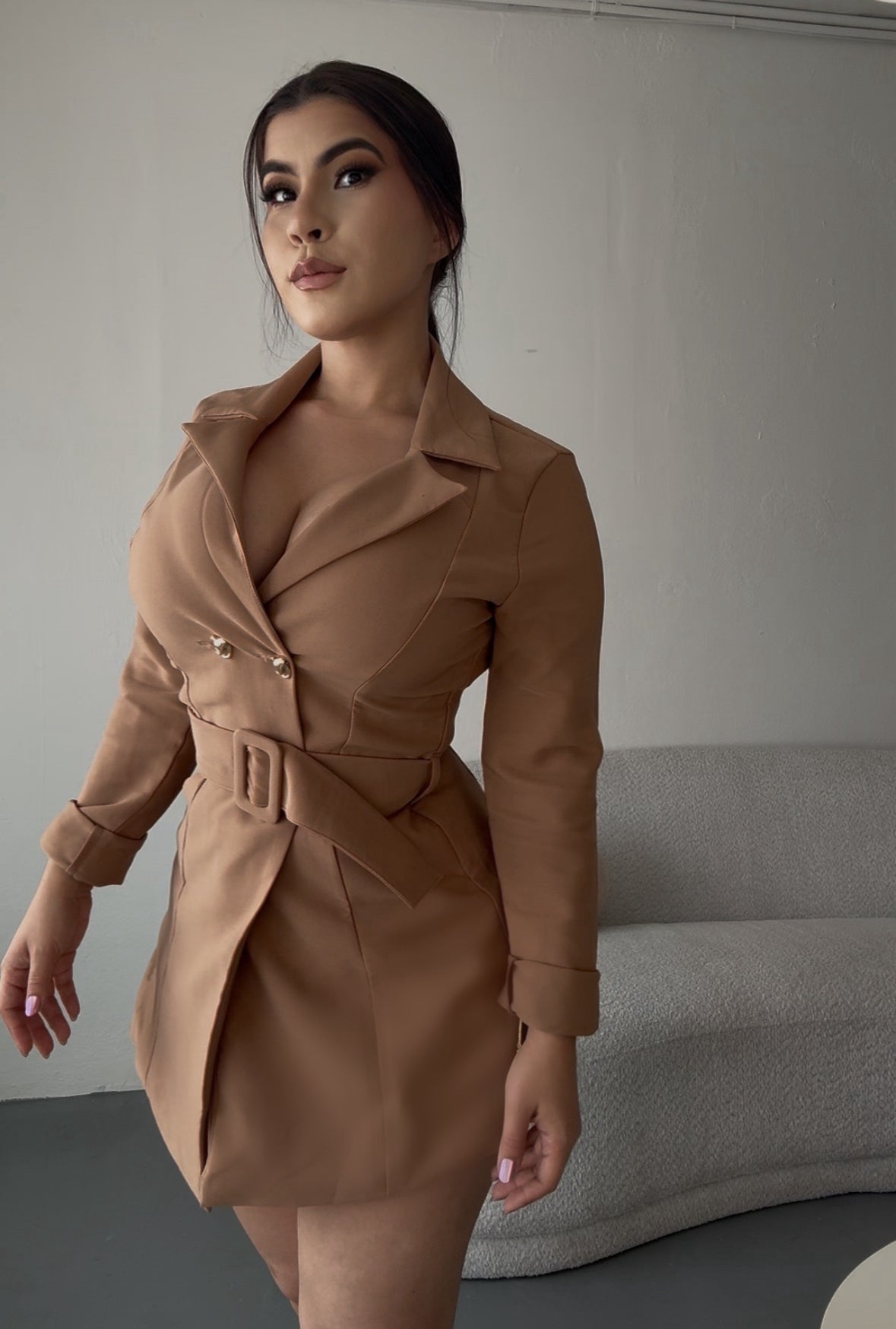 SAHARA TRENCH ROMPER