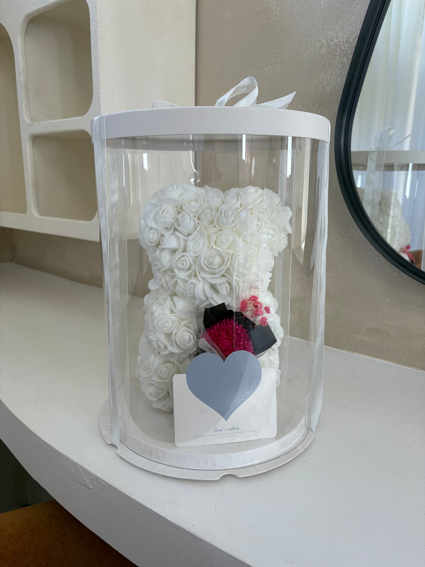 WHITE ROSE BEAR