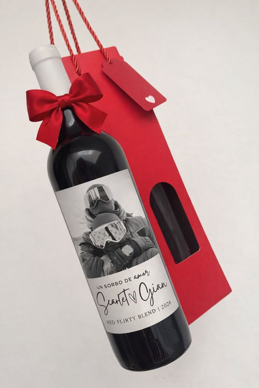 CUSTOM WINE BOTTLE